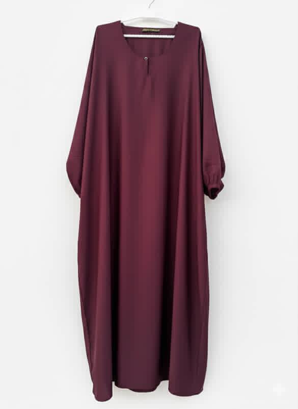 Kaftan baggy Chori Bazoo Plum Burgundy Baya