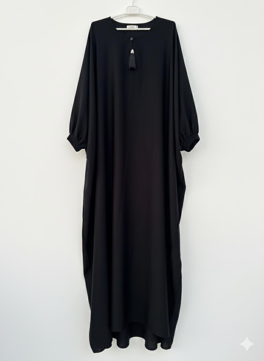Kaftan baggy Chori Bazoo Jet Black Abaya