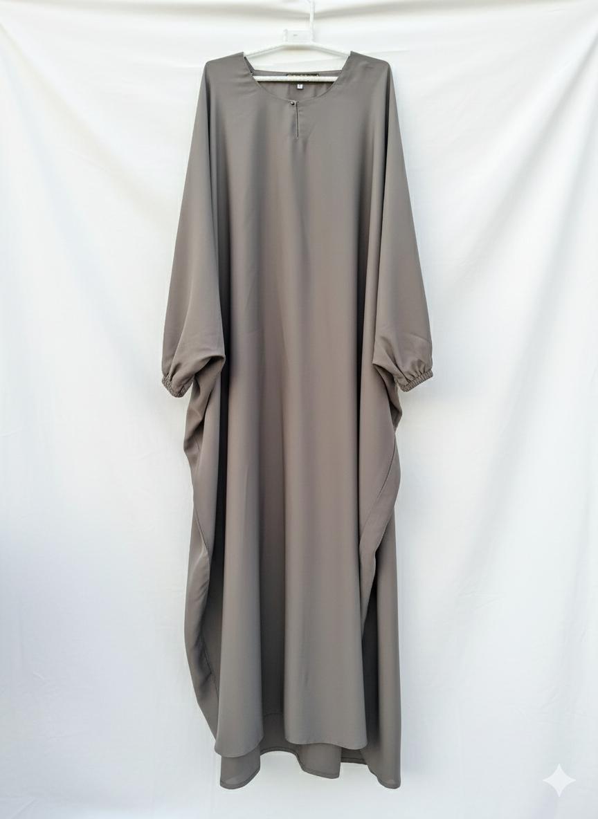 Kaftan baggy Chori Bazoo Steal Gray Abaya